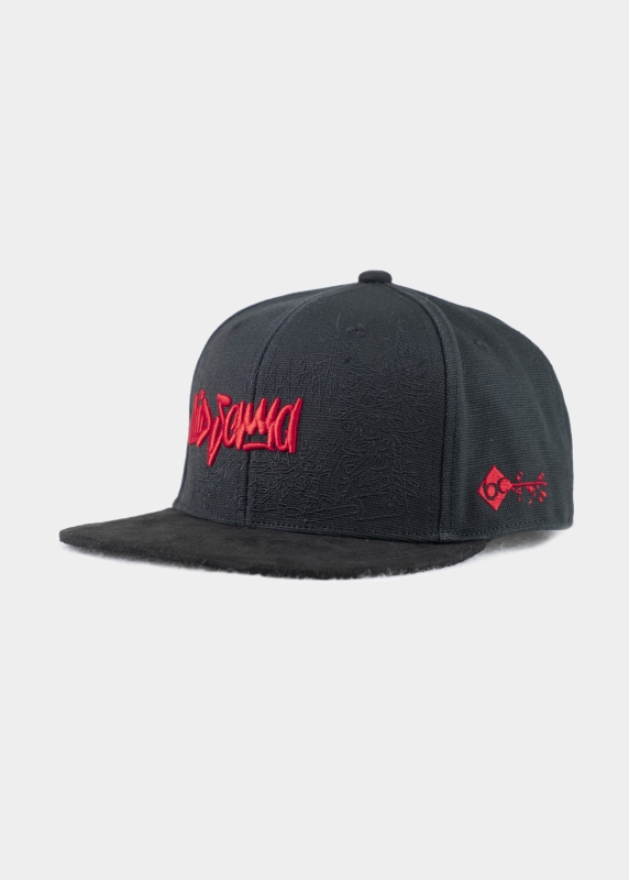 Cap "Wuid Samma: Hacker Sepp" - schwarz (Snapback)